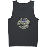 AMERICAN BLUE STRONG 100% GENUINE CLASSIC DISTRICT MENS TANK TOP