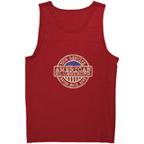 AMERICAN BLUE STRONG 100% GENUINE CLASSIC DISTRICT MENS TANK TOP