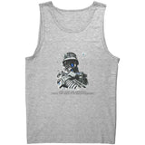 Blue Strong Sheepdog At Your Door -District tank top