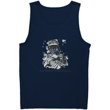 Blue Strong Sheepdog At Your Door -District tank top