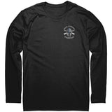 NEXT LEVEL BLUE STRONG 100% GENUINE L/S  LOGO FRONT AND BACK