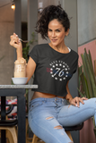 Blue Strong "We The People" Bella Flowy Crop Top- Very comfortable