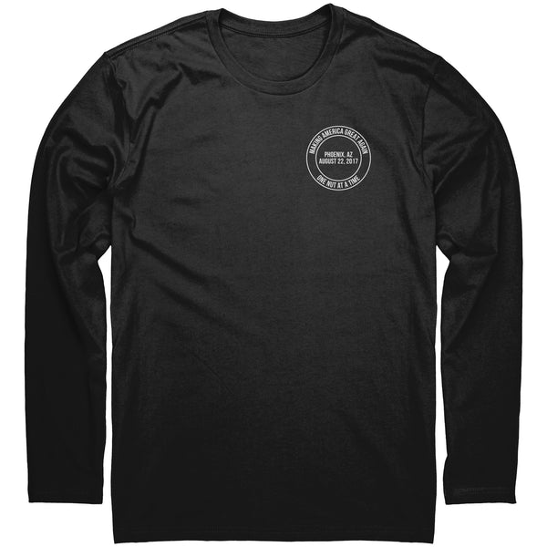 トップス good night 5tore GN104 logo long t-shirt Logoed Tri-Blend Long Sleeve (Unisex) - Nightforce Optics