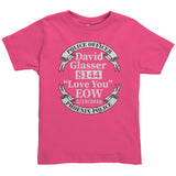 The David Glasser "LOVE YOU" Collection for Toddlers!