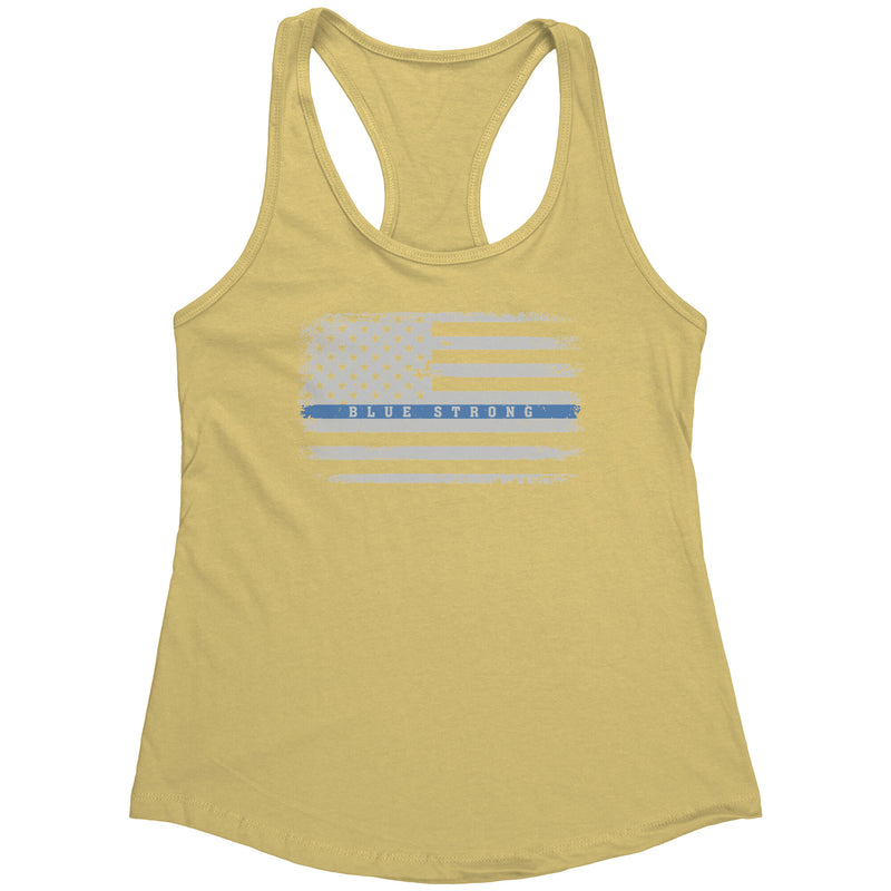 NEXT LEVEL RACERBACK BLUE STRONG FLAG- NEW PRODUCT