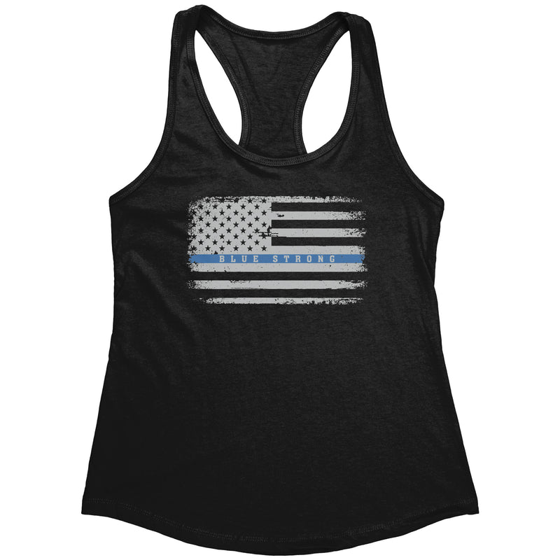 NEXT LEVEL RACERBACK BLUE STRONG FLAG- NEW PRODUCT
