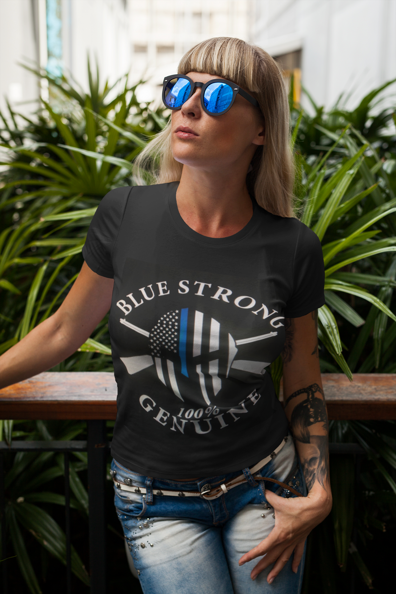 BLUESTRONG "100% GENUINE" BLACK